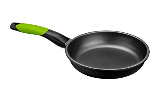 BRA Prior - Poêle 24 cm en Fonte d’Aluminium avec Antiadhésif Teflon Innovations sans PFOA, Compatibles Tous Feux Dont Induction