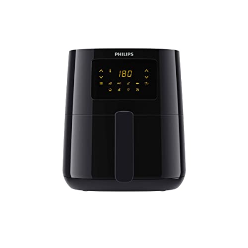 Philips Domestic Appliances Airfryer Série 3000 L, 4.1L (0.8Kg), Airfryer 13 en 1, 90 % de graisse en moins grâce à la technologie Rapid Air, Digitale, Application de recette (HD9252/90)