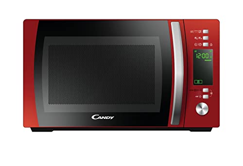 Candy Cmxg20Dr – Four micro-ondes avec grill et Cook in App, 20 L, 40 programmes automatiques, 700 W, rouge