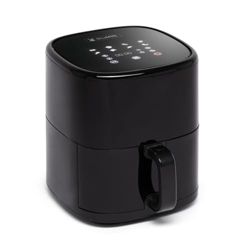 BluMill AirFryer numérique, capacité de 5 L, avec WiFi et application, design cool touch et minuteur.