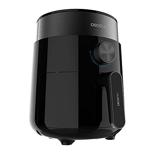 Cecotec Friteuse diététique sans huile Cecofry Essential Rapid Moon. 2,5 L de capacité, Manuelle, 1200 W de puissance, Température de 80 ºC jusqu’à 200 ºC, Temps ajustable.