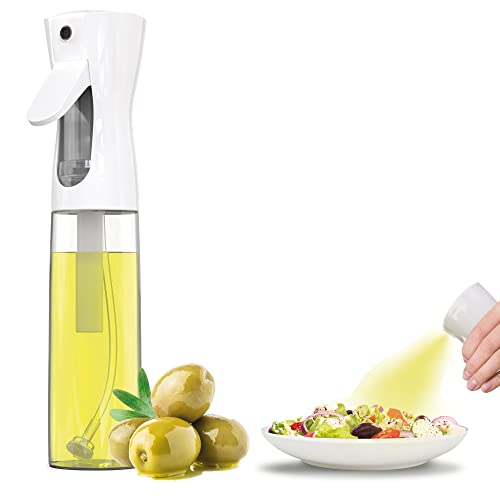 Spray Huile Cuisine. Vaporisateur Huile d’Olive. Spray de Cuisson pour Salade, Pizza. Huile en Spray. Bouteille Pulverisateur a Huile 300 ML. Flacon Spray Alimentaire. Cuisine Accessoires