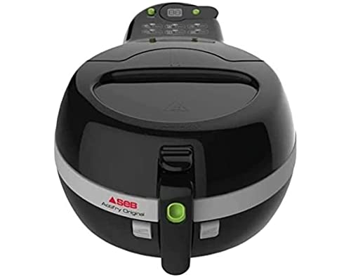 SEB FRITEUSE SANS HUILE ACTIFRY Cuisine Saine Friteuse Electrique 1kg 4 Personnes Frites, Nuggets, Beignets, Nems&Samossas, riz, pâtes Noir FZ710800
