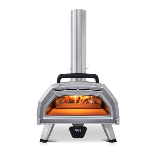 Ooni Karu 16 four à pizza multicombustible – Four à pizza exterieur – Four à pizza à bois, charbon ou gaz – Four a pizza pour une authentique pizza en pierre