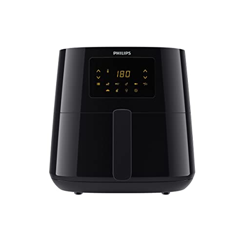 Philips Essential Airfryer XL - 6.2 L, Friteuse Sans Huile Technologie Rapid Air, Écran Tactile, HomeID App (HD9270/90)