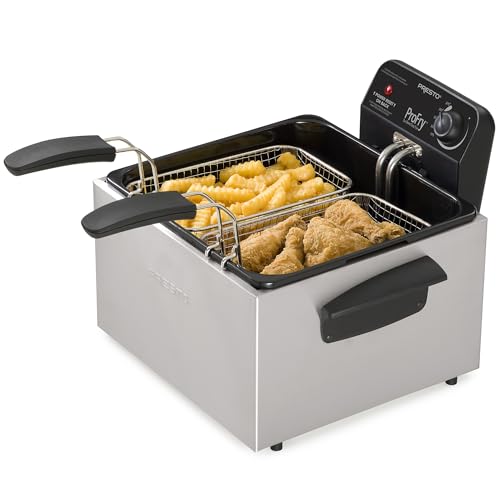 Presto 05466 en acier inoxydable double Panier Pro Fry Immersion Element friteuse