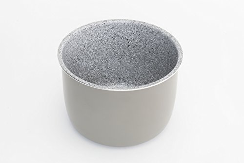 Cecotec GM Cuve céramique avec Triple Couche Anti-adhésive pour casseroles programmables GM de 6 litres, Gris