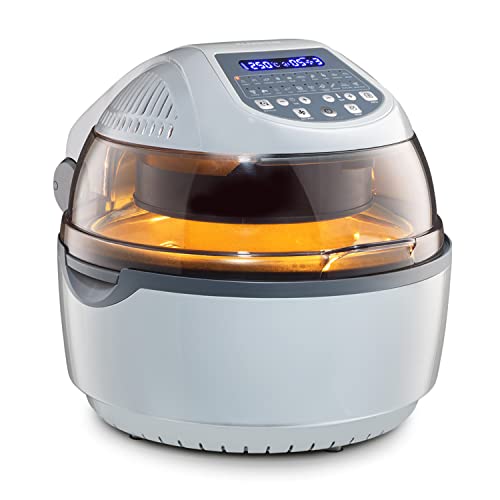 KLARSTEIN VitAir Smart Friteuse à air chaud contrôle par appli / 1400 W / 7,75 L / 20 Programmes, argent