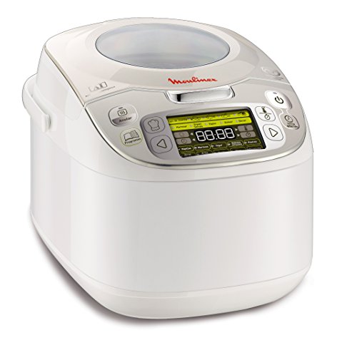 Moulinex MaxiChef Advanced Robot de cuisine, 45 programmes de cuisson, Espagnol uniquement