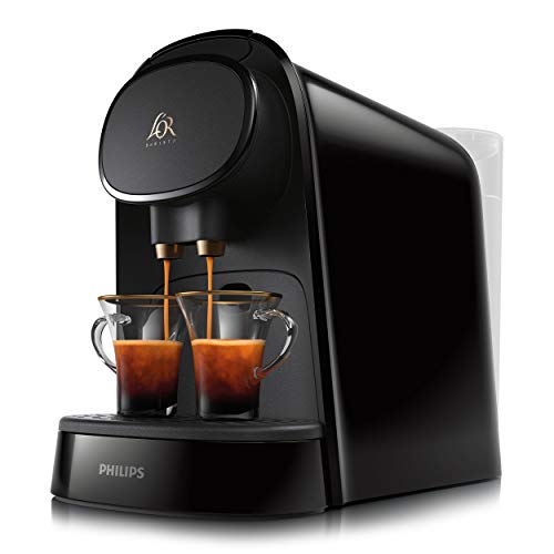 Philips L'OR Barista Machine - Cafetière - à Café à Capsules Doubles - Grand Choix de Cafés - Piano Noir (LM8012/60)