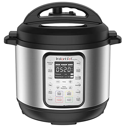 Instant Pot Autocuiseur électrique DUO PLUS 8L. 15 programmes intelligents: autocuiseur, cuiseur à riz, mijoteuse, vapeur