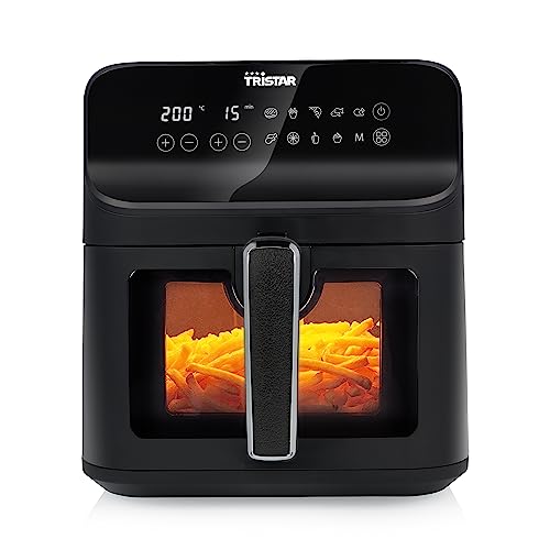 Tristar airfryer numérique FR-9037-6,2 L - 1,5 kg de frites - Avec hublot