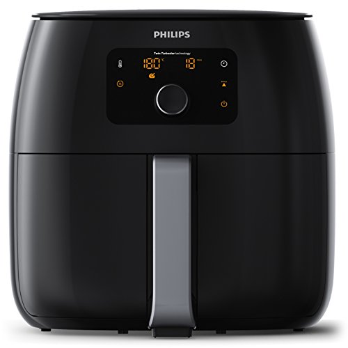 Philips HD9652/90 Airfryer XXL Noir – Bien plus qu’une friteuse : faites cuire, frire, rôtir, griller tous vos aliments