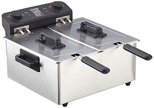 Livoo - Friteuse double 2 x 3 L DOC217