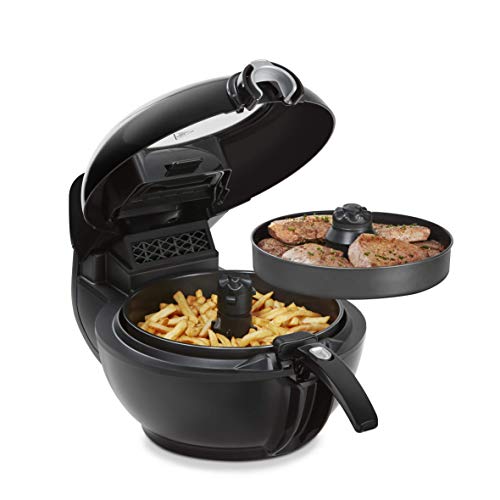 Tefal Friteuse à air chaud 2 en 1 ActiFry Genius XL YV9708 | 1500 watts | capacité : 1,7 kg | 9 programmes automatiques | technologie 2 en 1 | noir