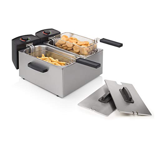 Friteuse double cuve Princess 01.183123.01.001 - 6 L - 8 portions - 3 600 W