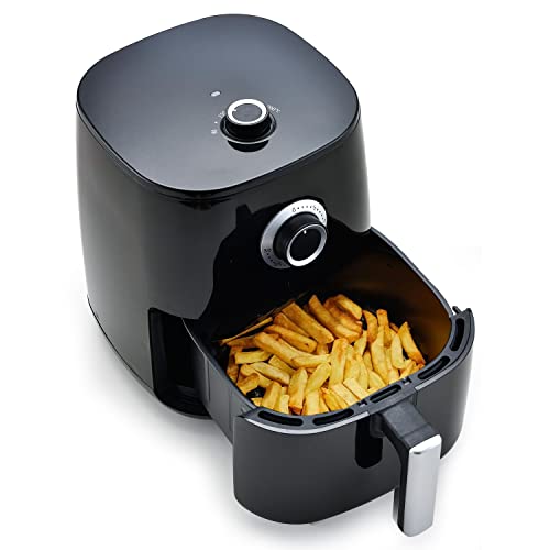 MaxxHome Friteuse Sans Huile - Airfryer - Friteuse Electrique avec Puissante - Friteuse à air chaud - Pour 4-5 personnes - 3.2 L - 1400 W