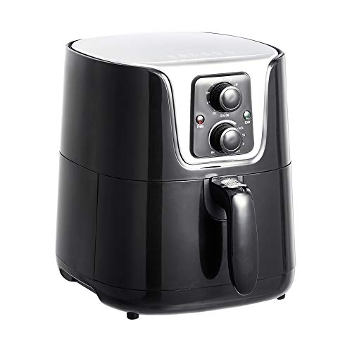 Amazon Basics Friteuse à air chaud compacte et multifonctionnelle, 3 litres