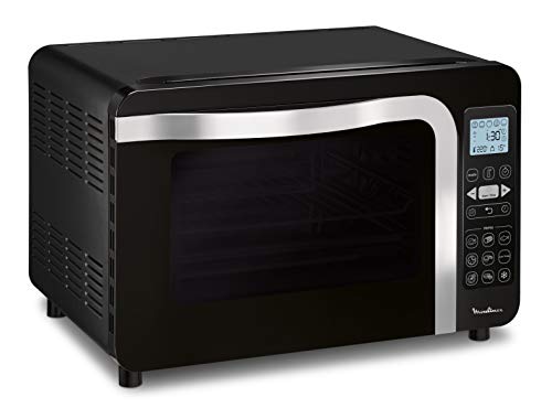 Moulinex Delicio Tactile Four 39 L, 6 modes de cuisson, 9 programmes automatiques, 240° C, Performant, Précis, Cuisson homogène, Cuisson basse température, Facile à nettoyer OX286810