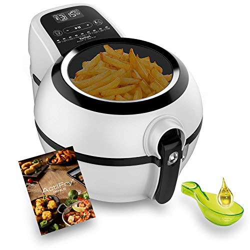 Tefal Actifry Genius Snaking FZ761015 Friteuse sans huile à air 1,2 kg avec 9 programmes automatiques et accessoires pour snacks, pavé tactile intuitif, passe au lave-vaisselle
