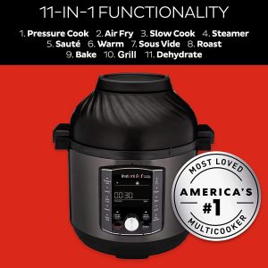 Multi-cuiseur Instant Pot Pro Crisp 11 en 1