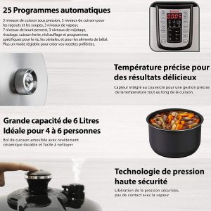 Multicuiseur Fast & Delicious Tefal CY505E10