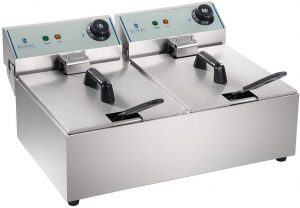 Royal Catering RCEF-10DY-ECO Friteuse Professionnelle 
