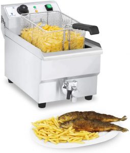  Friteuse Professionnelle Royal Catering RCEF 10EH-1