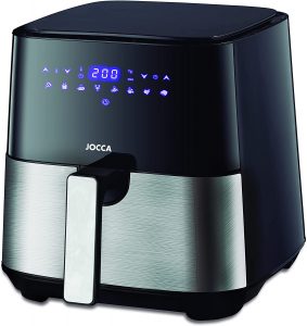 Jocca - Friteuse sans huile electrique 1450W 5L | air fryer | friteuse air chaud