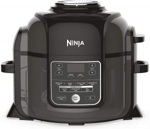 Ninja Foodi [OP300EU] Multicuiseur 7-en-1, Technologie TenderCrisp, 6 L, 1460W, Noir et Gris