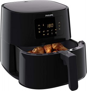 Philips HD9270/90 Airfryer Essential XL Noir - Bien plus qu'une friteuse : une cuisson saine, sans compromis sur le goût !