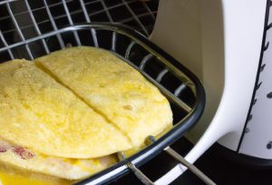 Comment faire une omelette dans une friteuse sans huile